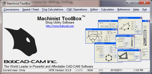 machinist feeds and speeds software